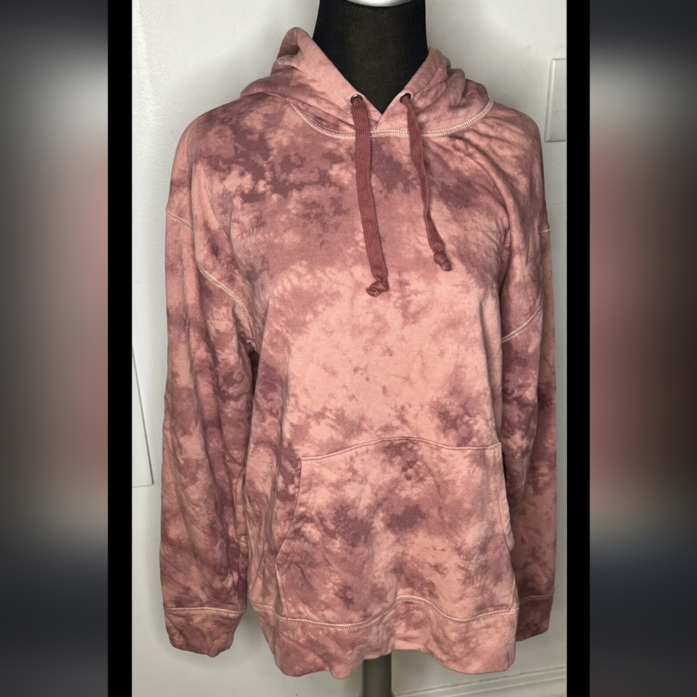pink tie dye hoodie